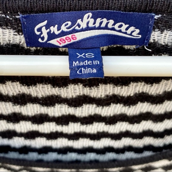 NWT Freshman 1996 Striped Sweater Dress - Picture 3 of 6